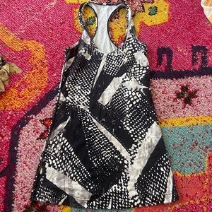 Lululemon Patterned Racerback Tank Top